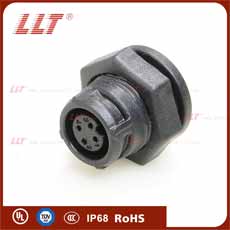 M12 panel female needle