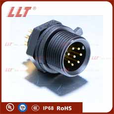 M14 panel type male pin