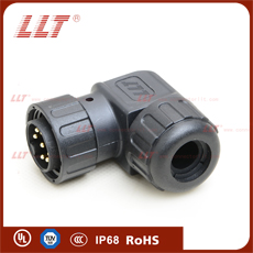 M25 elbow male connector male pin