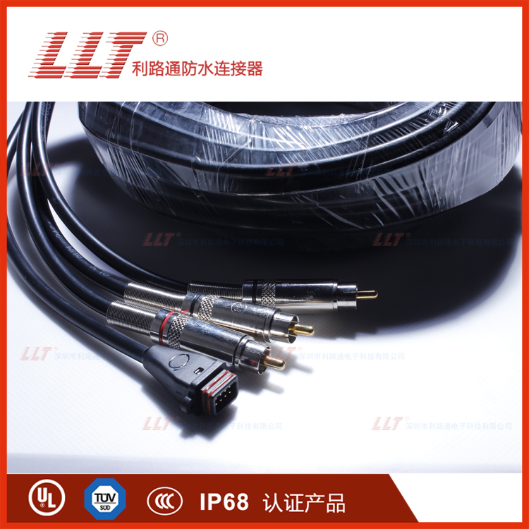 Underwater camera transmission line